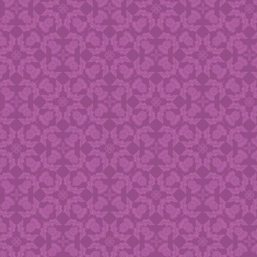 A874C Thistle on Highland Purple Highlands by Lewis & Irene