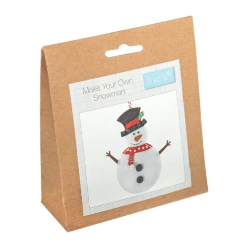 GCK204 Snowman Felt Decoration Kit