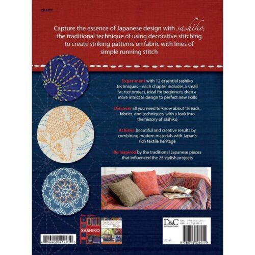 Japanese Sashiko Inspirations by Susan Briscoe Back