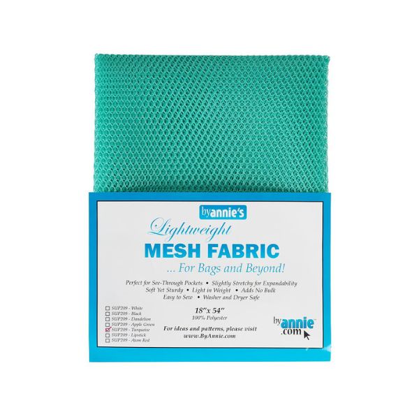 Lightweight Mesh Turquoise (18in x 54in) ByAnnie