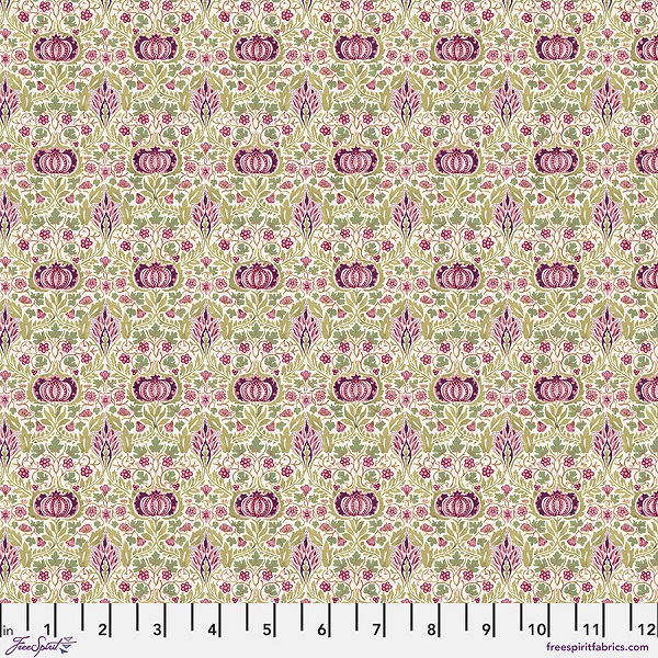 PWWM016.MULBERRY Little Chintz Red House by Morris & Co.