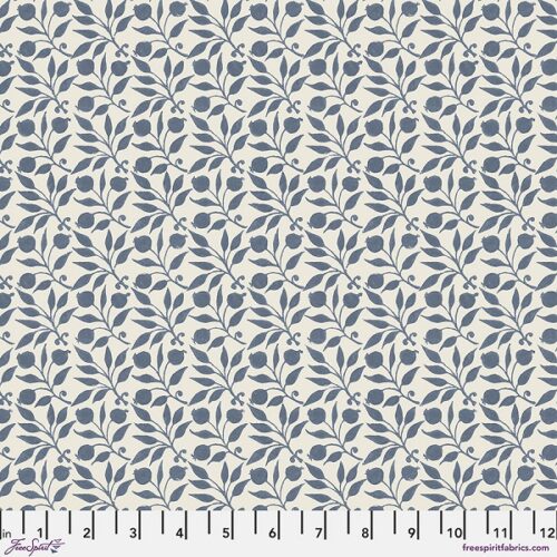 PWWM124.SLATE LG Rosehip Red House by Morris & Co.