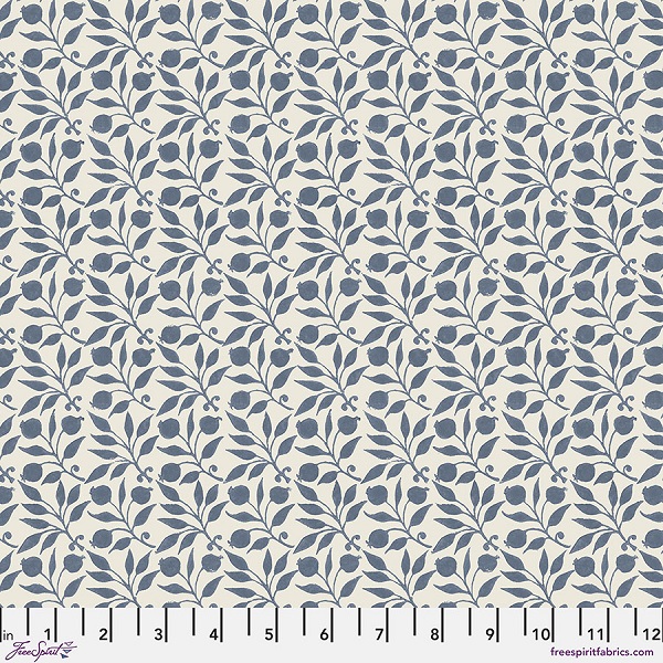 PWWM124.SLATE LG Rosehip Red House by Morris & Co.