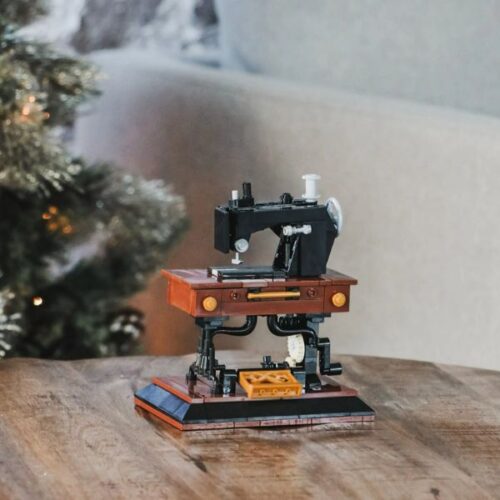 Sallie Tomato Vintage Sewing Machine Building Block Set