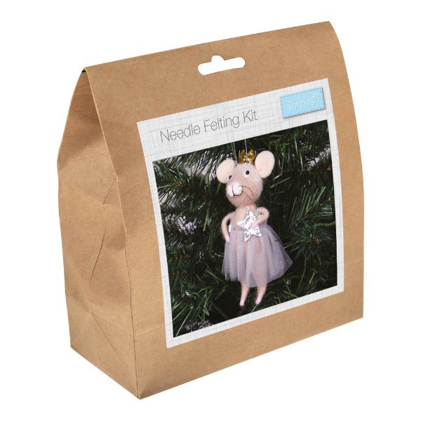 TCK066 Nordie Mouse Needle Felting Kit