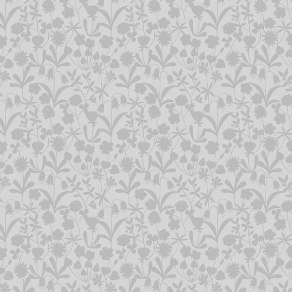 TT24C Grey on Grey Wildflowers Tiny Tonals SS25 by Lewis & Irene
