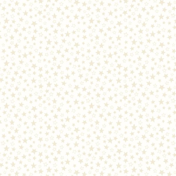TT26B Cream on Cream Tiny Stars Tiny Tonals SS25 by Lewis & Irene