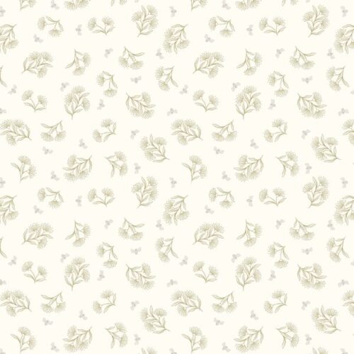 A905A Tiny Floral Bee on Cream Honey Sweet by Lewis & Irene