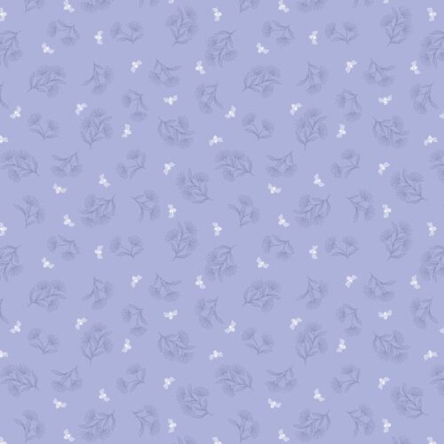 A905C Tiny FLoral Bee on Lilac Honey Sweet by Lewis & Irene