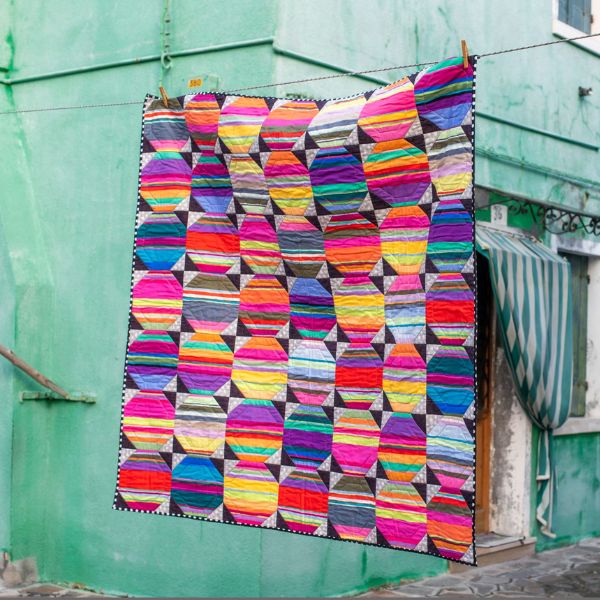 Geometric Snowballs Fabric Pack Kaffe Fassett Quilts in Burano Lifestyle