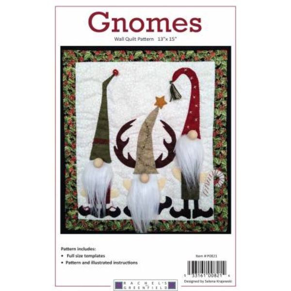 P0821 Gnomes Quilt Pattern Rachel's of Greenfield