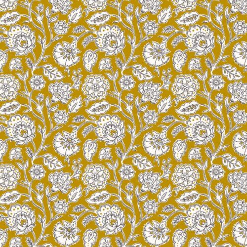 SH23A Indian Summer Gold Floral Indian Summer by Stuart Hillard