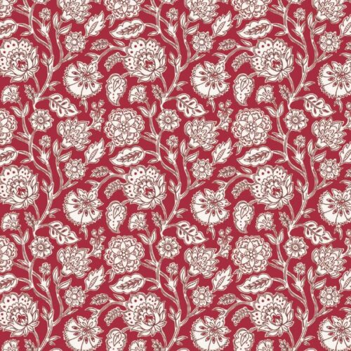 SH23C Indian Summer Red Floral Indian Summer by Stuart Hillard
