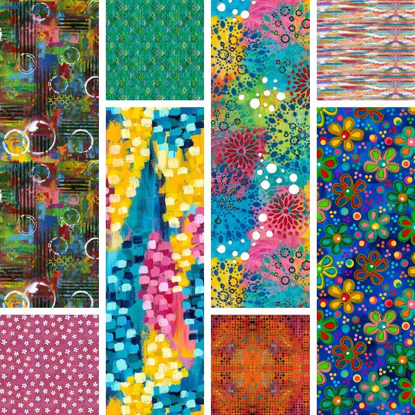 Soda Pop Fat Quarter Pack by Sue Penn