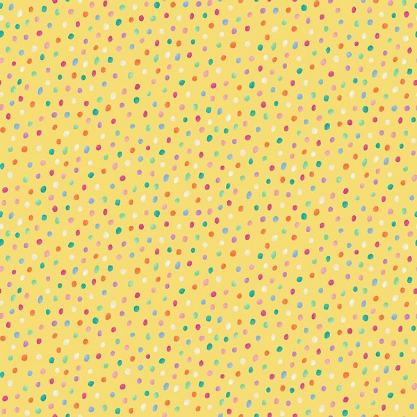 088_Y_spots Yellow, Hello Spring by Makower