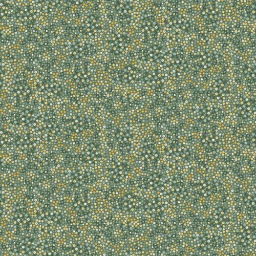 100_T Mini Blooms Teal, Hello Autumn by Makower