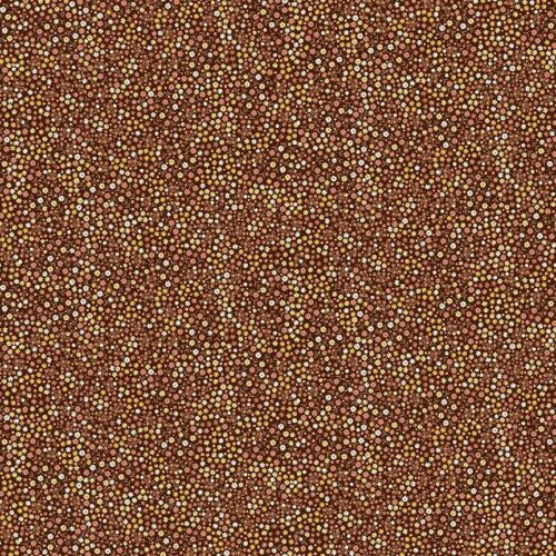 100_V Mini Blooms Brown, Hello Autumn by Makower