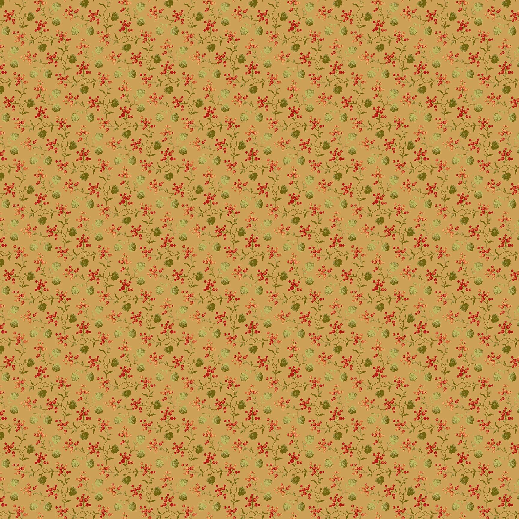 1546-LN Bittersweet Nutmeg, Autumn Woods by Renee Nanneman