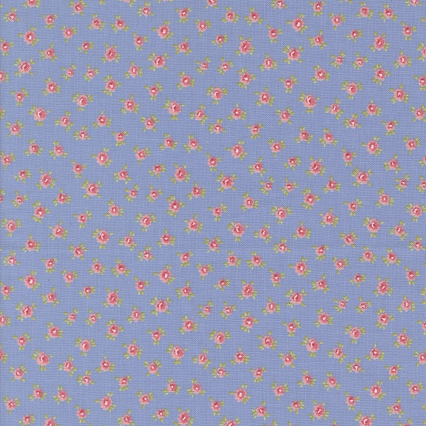 18783 15 Little Posies Blue, Memory Lane by Brenda Riddle Designs