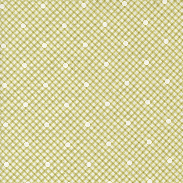 18784 27 Gingham and Dots Leaf, Memory Lane by Brenda Riddle Designs