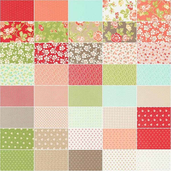 20490PP Jelly & Jam 5 inch Charm Pack by Fig Tree & Co. Fabrics