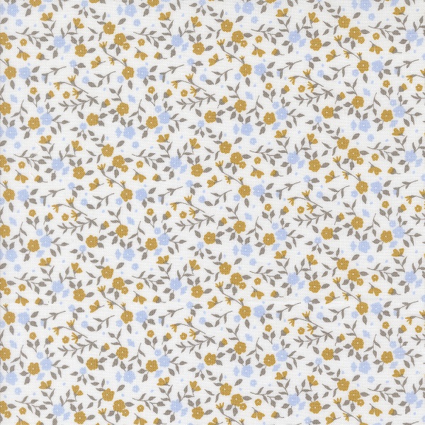 43205 11 Tiny Floral Toss Cloud, Sun Drenched by Sweetfire