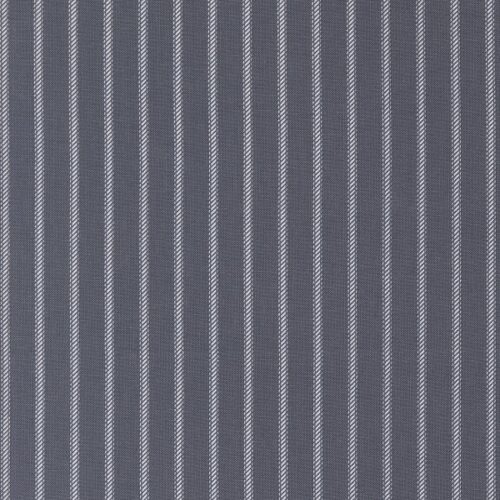 43206 15 Ticking Stripe Indigo, Sun Drenched by Sweetfire