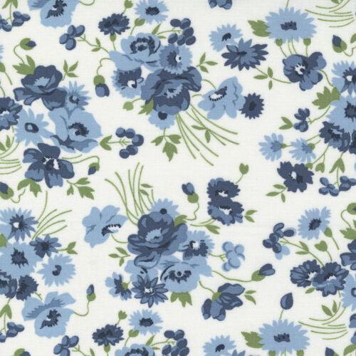 55260 11 Somerset Florals Cream Multi, Nantucket Summer by Camille Roskelley
