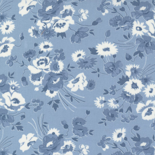 55260 24 Somerset Florals Light Blue, Nantucket Summer by Camille Roskelley
