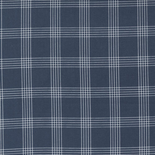55262 13 Plaid Navy, Nantucket Summer by Camille Roskelley