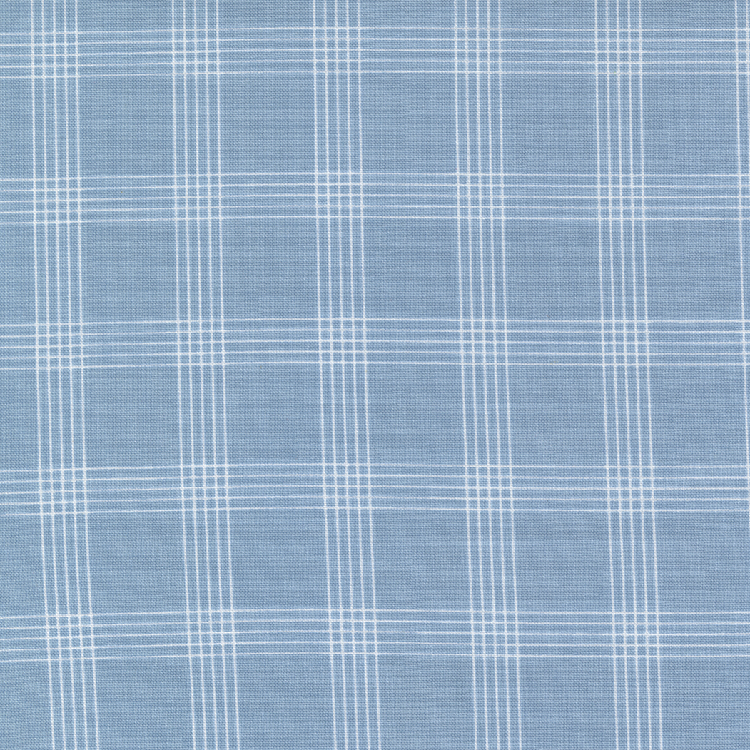 55262 14 Plaid Light Blue, Nantucket Summer by Camille Roskelley