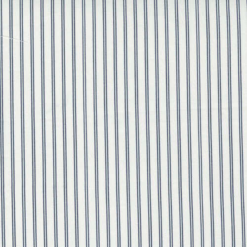 55267 11 Stripe Cream Navy, Nantucket Summer by Camille Roskelley