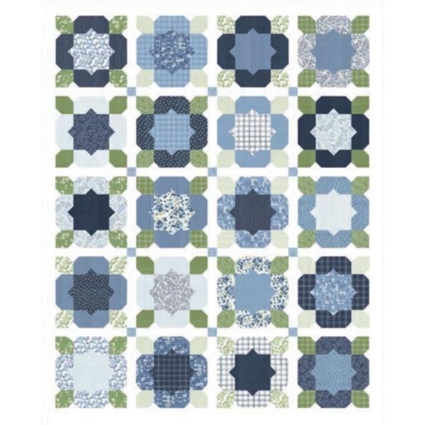 Flower Girl Quilt Kit, Nantucket Summer by Camille Roskelley