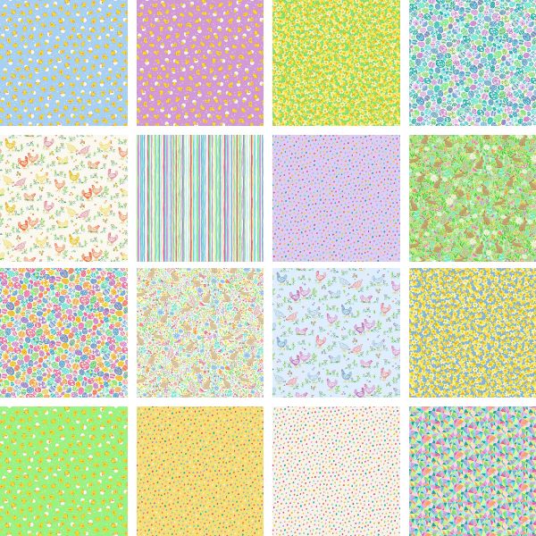 Hello Spring Fat Quarter Pack by Makower