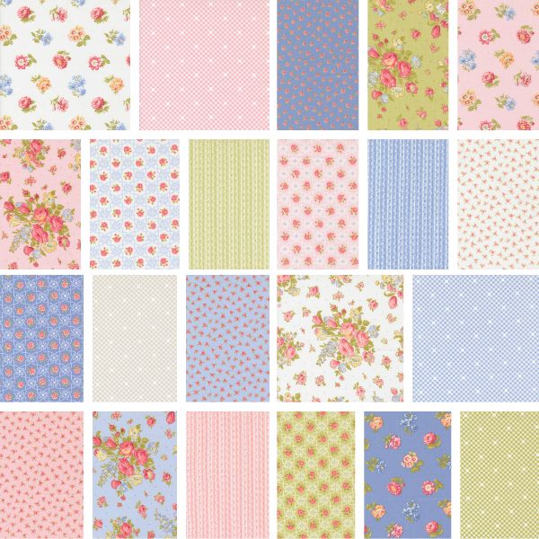 Memory Lane Fat Quarter Pack by Brenda Riddle Designs