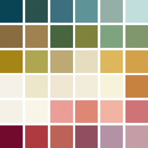 Poppy Seeds Fat Quarter Pack by Edyta Sitar