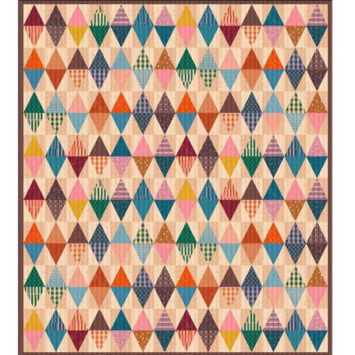 RS5170KIT Geometry Quilt Kit, Geometry by Ruby Star Society