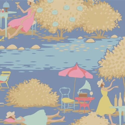 TD100596 Sunday Brunch Blue, Sunday Brunch by Tilda