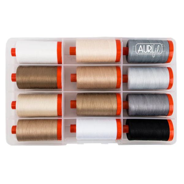 MLBC5012 The Basic Collection by Mark Lipinski Aurifil Thread Set - Image 2