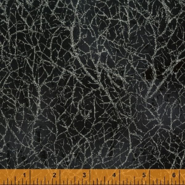 51394-39 Black, Diamond Dust by Windham Fabrics