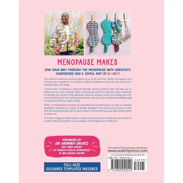 Menopause Makes by Jenni Smith & Kay Walsh Back Cover