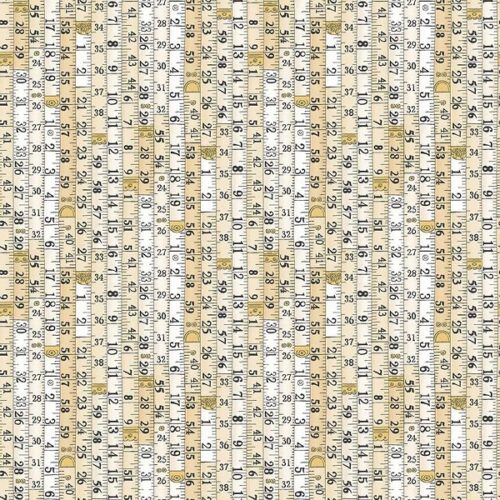 136_Q Measurements Cream, Atelier by Makower