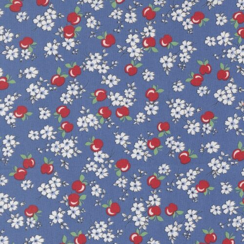 23371 18 Apple Blossoms Bluebell, 30s Playtime by Linzee Kull McCray