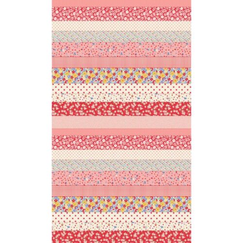 23380 11 Cheater Strips Scarlet, 30s Playtime by Linzee Kull McCray