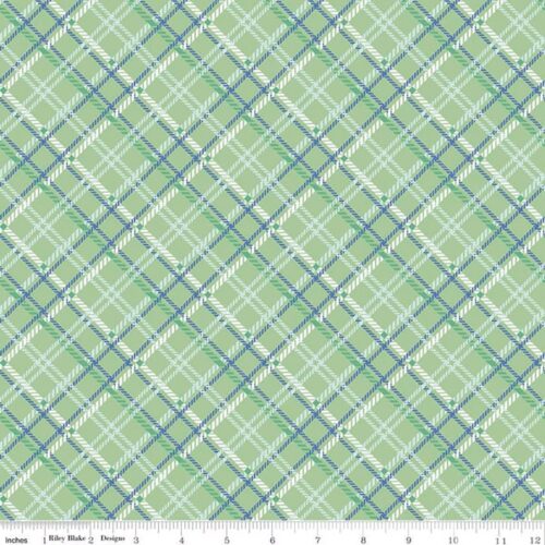 C16651 Sage Plaid, Simple Pleasures Riley Blake