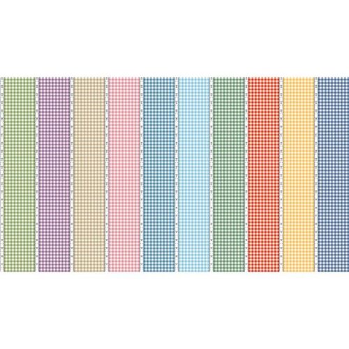 C16658-MULTI Gingham Stripes Simple Pleasures Riley Blake