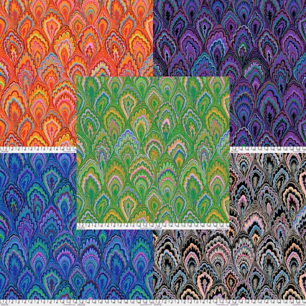 GP207 Marble Scallops by Kaffe Fassett