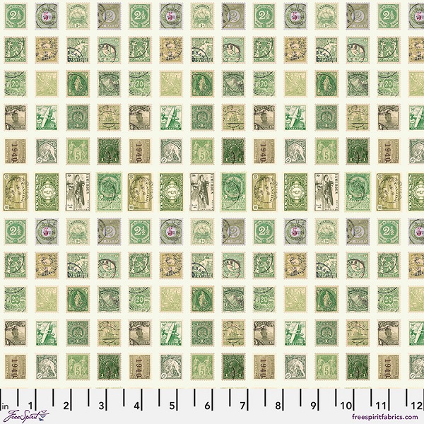 PWTH261.GREEN Stamps, Palette Green by Tim Holtz
