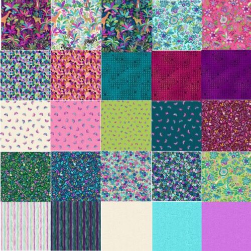 Fat Quarter Bundle Tropica by Makower