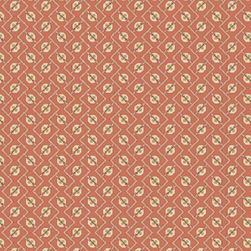 10077_R Plow Coral, Farmer's Daughter by Edyta Sitar